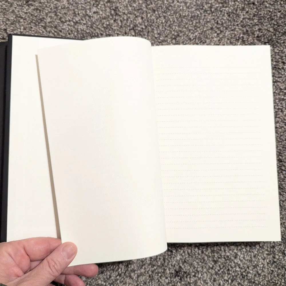 Milan Blank Journal - Bound Just Like A Normal Book - Lined Pages